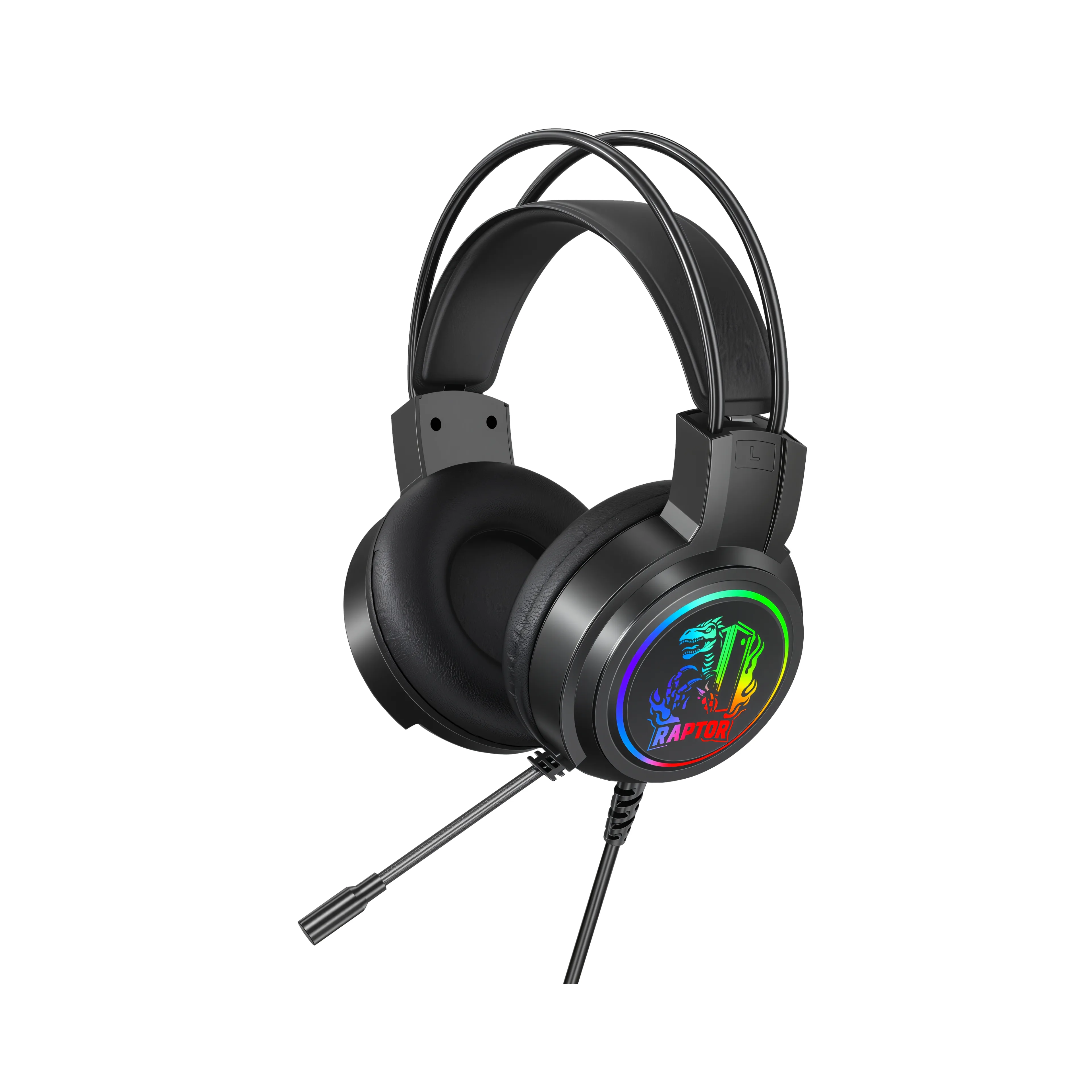 Auricular Gamer Raptor Shadow Core RGB Jack 3.5mm (3118) — foto 9