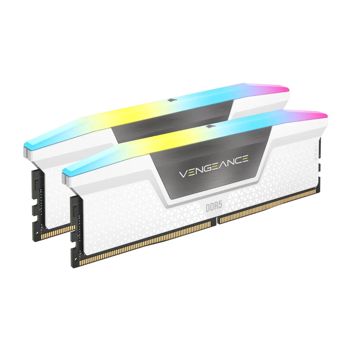 Memoria DDR5 Corsair 32Gb (2x16Gb) 6000 MHz Vengeance RGB AMD Expo & Intel XMP White CL38 (8618) — foto 5